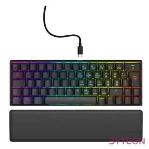 URAGE by Hama 217828 EXODUS 760TKL RGB (red switch) fekete mechanikus billentyűzet