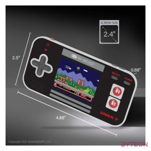 My Arcade DGUN-3911 Gamer V Classic 220in1 fekete-piros hordozható kézikonzol