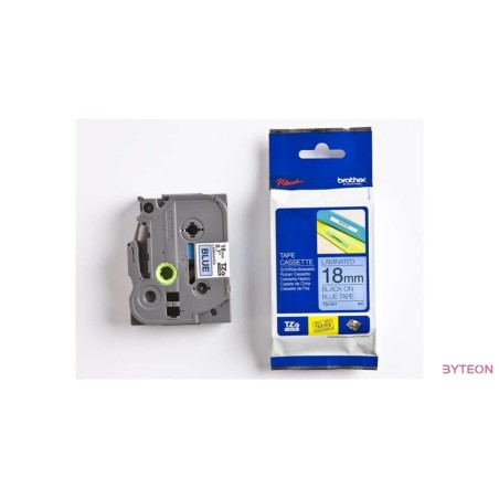 Brother TZE-541 (18mm, 8m) laminált szalag - Kék