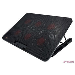 FroggieX FX-PC-P2-R HyperCooling notebook hütőpad telefontartóval