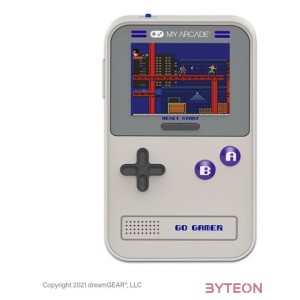 My Arcade DGUN-3910 Go Gamer Classic 300in1 szürke-lila hordozható kézikonzol