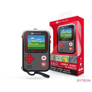 My Arcade DGUN-3925 Gamer Mini Classic 160in1 fekete-piros hordozható kézikonzol
