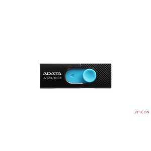 Adata UV220 64GB (USB2.0) - Fekete/Kék