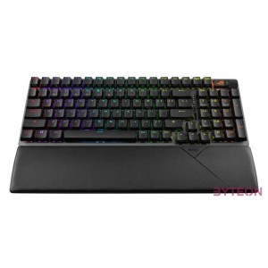 Asus ROG Strix Scope II 96 vezeték nélküli fekete gamer billentyűzet