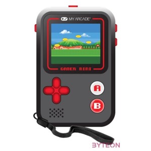 My Arcade DGUN-3925 Gamer Mini Classic 160in1 fekete-piros hordozható kézikonzol