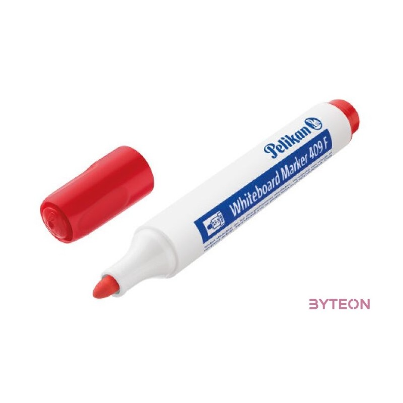 Pelikan kerek hegyű piros táblafilc