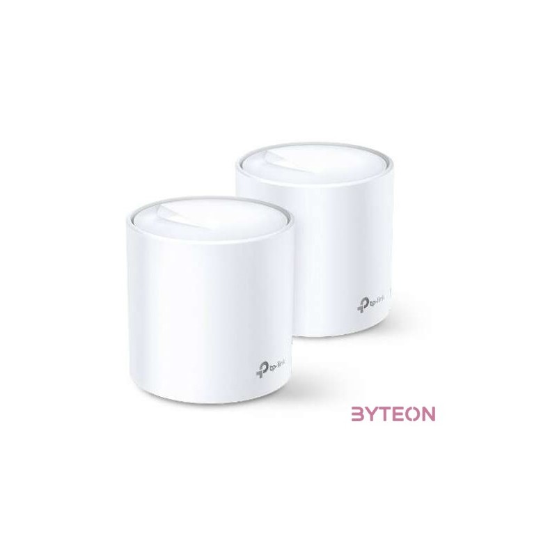 TP-Link Deco X20 AX1800 Whole Home Mesh Wi-Fi 6 Vezeték nélküli rendszer (2db-os)