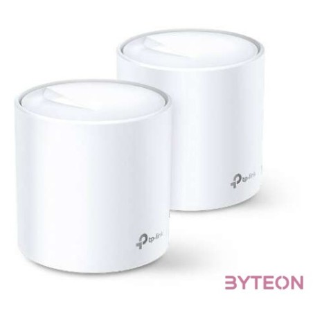 TP-Link Deco X20 AX1800 Whole Home Mesh Wi-Fi 6 Vezeték nélküli rendszer (2db-os)