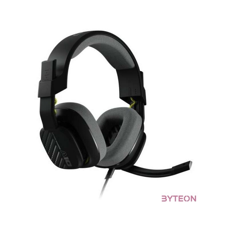Logitech Astro A10 fekete,szürke vezetékes gamer headset