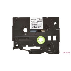 Brother TZE-M931 (12mm, 8m) laminált szalag - Ezüst