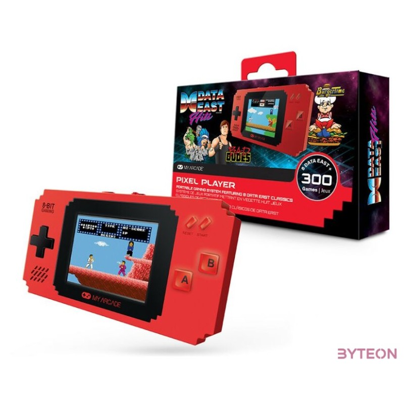 My Arcade DGUNL-3202 Data East 300 Pixel Player hordozható kézikonzol