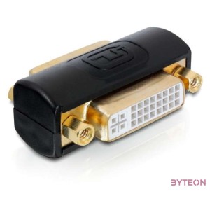 Delock 65225 DVI 245 tűs anya , anya adapter
