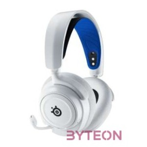 SteelSeries Arctis Nova 7P vezeték nélküli fehér gamer headset