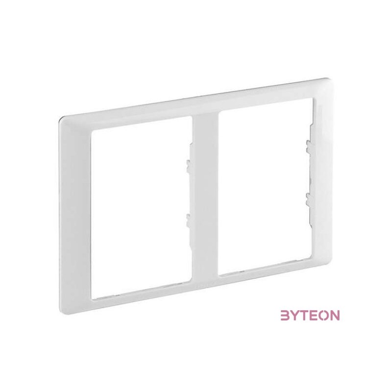 Legrand 754222 Valena Life 2x2PF csatlakozóaljzathoz fehér kettős keret
