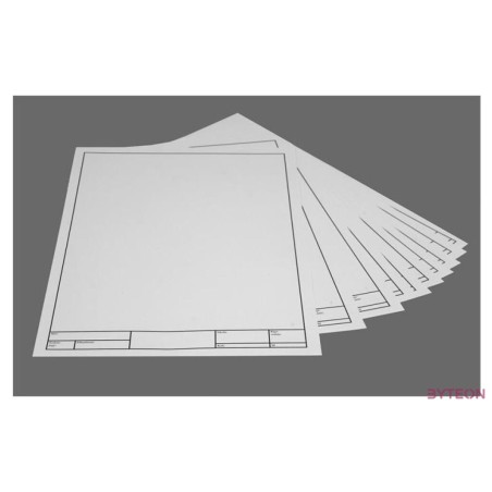 A4 keretezett 10db-os rajzlap