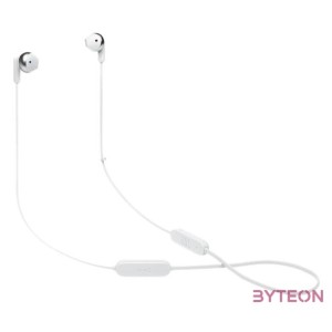 JBL T215BTWHT Bluetooth nyakpántos fehér fülhallgató