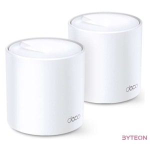 TP-Link Deco X20 AX1800 Whole Home Mesh Wi-Fi 6 Vezeték nélküli rendszer (2db-os)