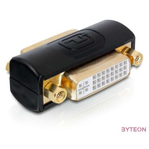 Delock 65225 DVI 245 tűs anya , anya adapter