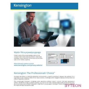 Kensington 13,3 1610 laptopokhoz kivehető betekintésvédő monitorszűrő