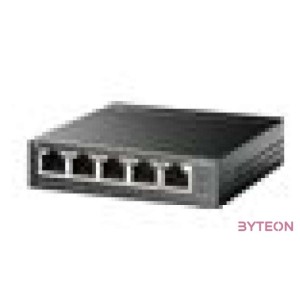 TP-Link TL-SF1005LP 5x10,100Mbps LAN port 4xPoE nem menedzelhető asztali switch