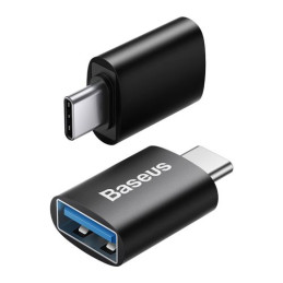 Baseus Ingenuity USB-C – USB-A OTG adapter (fekete)