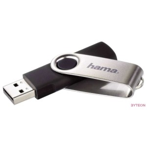 Hama Rotate 90891 8GB USB2.0 fekete-szürke Flash Drive