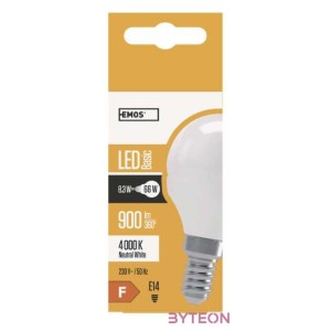 Emos ZL3912 Value 8W 900lm E14 természetes fehér LED kisgömb izzó