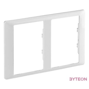 Legrand 754222 Valena Life 2x2PF csatlakozóaljzathoz fehér kettős keret