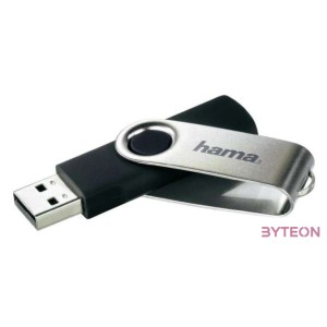 Hama Rotate 90891 8GB USB2.0 fekete-szürke Flash Drive
