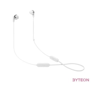 JBL T215BTWHT Bluetooth nyakpántos fehér fülhallgató