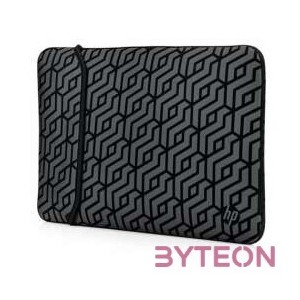 HP 15,6 fekete,szürke kifordítható notebook tok