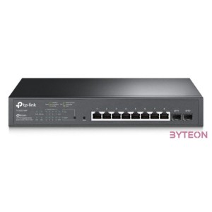 TP-Link TL-SG2210MP JetStream 8xGbE PoE LAN 2xGbE SFP port smart menedzselhető PoE switch