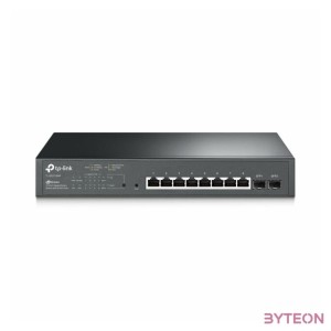TP-Link TL-SG2210MP JetStream 8xGbE PoE LAN 2xGbE SFP port smart menedzselhető PoE switch