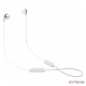 JBL T215BTWHT Bluetooth nyakpántos fehér fülhallgató