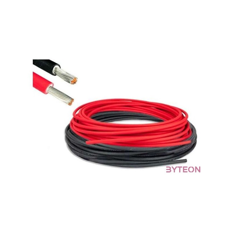 H1Z2Z2-K 1x6mm2 fekete szolár kábel