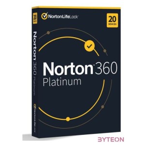 Norton 360 Platinum 100GB HUN 1 Felhasználó 20 gép 1 éves dobozos vírusirtó szoftver
