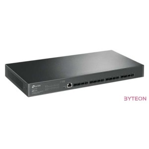 TP-Link TL-SX3016F JetStream 16x10GbE SFP port L2 menedzselhető switch