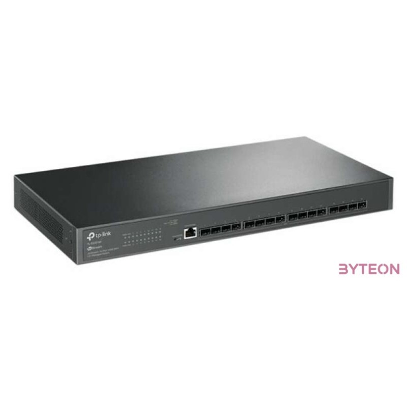 TP-Link TL-SX3016F JetStream 16x10GbE SFP port L2 menedzselhető switch