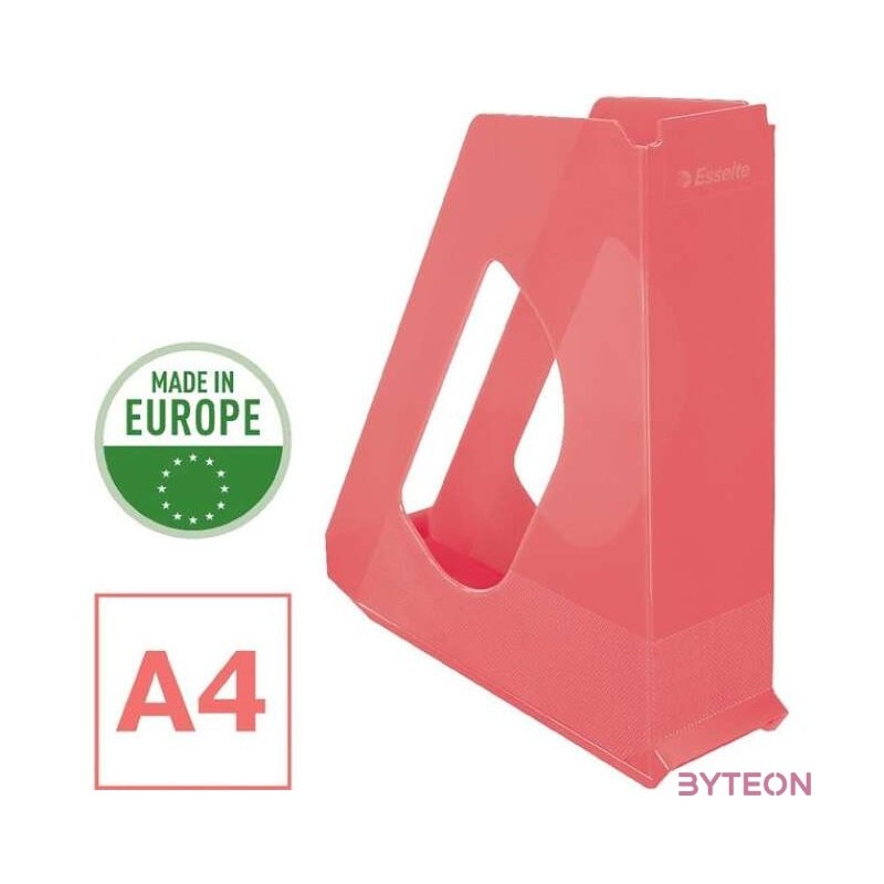 Esselte ColourBreeze áttetsző korall iratpapucs