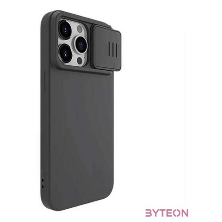 Nillkin CamShield Silky Silicone case for iPhone 15 Pro (classic black)