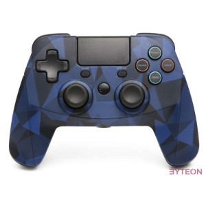 Snakebyte GAMEPAD 4 S WIRELESS kék-fekete PlayStation 4 kontroller