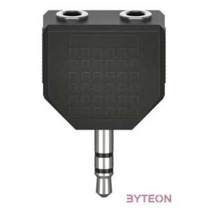 Hama FIC 3,5mm sztereo jack elosztóadapter 1 dugó - 2 alj