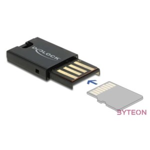 Delock 91603 Micro SD memóriakártyákhoz USB 2.0 kártyaolvasó