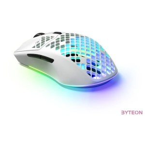 SteelSeries Aerox 3 (2022) Snow wireless fehér optikai gamer egér