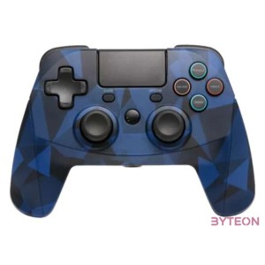 Snakebyte GAMEPAD 4 S WIRELESS kék-fekete PlayStation 4 kontroller