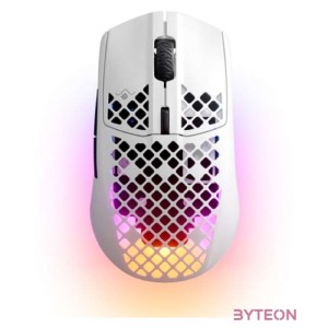SteelSeries Aerox 3 (2022) Snow wireless fehér optikai gamer egér