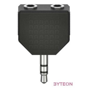 Hama FIC 3,5mm sztereo jack elosztóadapter 1 dugó - 2 alj