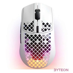 SteelSeries Aerox 3 (2022) Snow wireless fehér optikai gamer egér