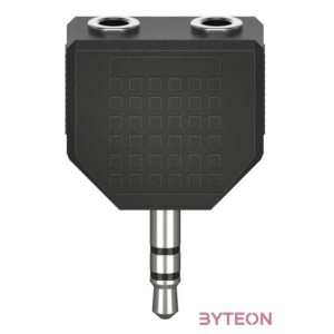 Hama FIC 3,5mm sztereo jack elosztóadapter 1 dugó - 2 alj