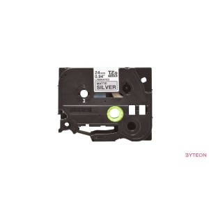 Brother TZE-M951 (24mm, 8m) laminált szalag - Ezüst